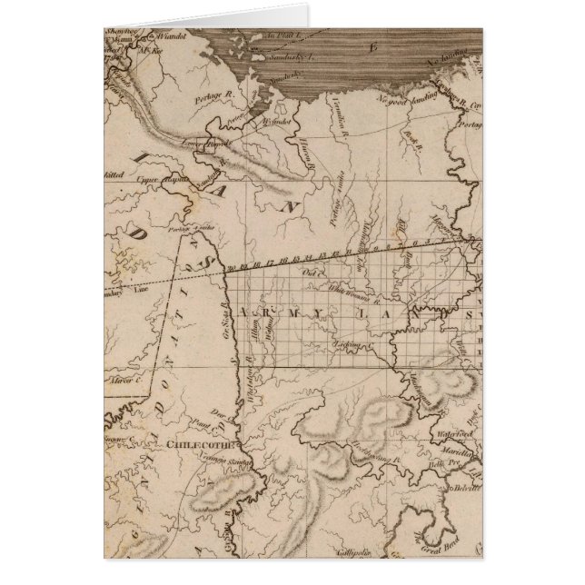 Carte de l'Ohio par Arrowsmith (Devant)