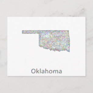 Carte de l'Oklahoma