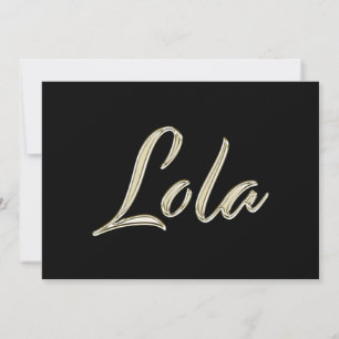 Carte de Lola white gold