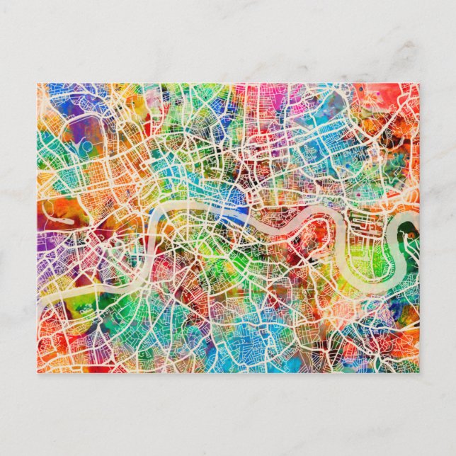 Carte de Londres (Devant)