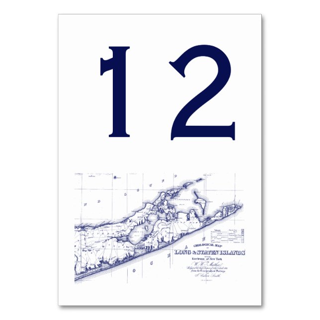 Carte de Long Island The Hamptons (Par défaut)