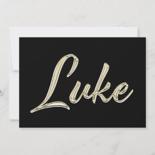 Carte de Luke White Gold