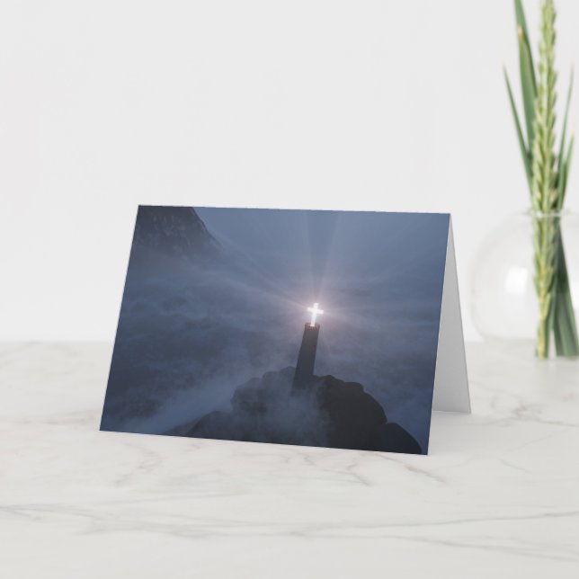 Carte de lumière et de salut (Devant)