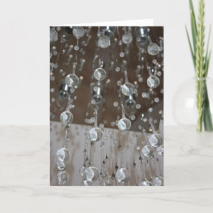 Carte de luminaires en cristal