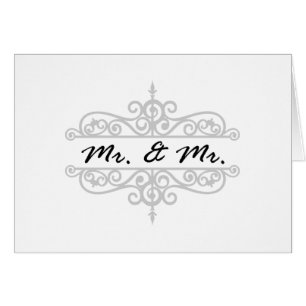 CARTE DE M. ET DE MARIAGE DE M. GAY