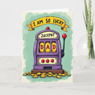 Carte de machine de jeu Lucky Dads