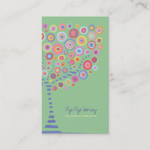 Carte de magasin en ligne Jade Green Retro Circle 