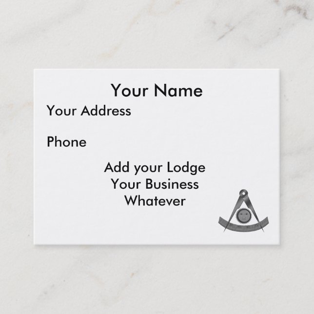 Carte de maîtres passés (Devant)