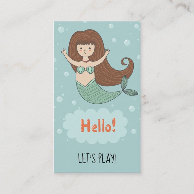 Carte de maman de *~* - étoile de mer de sirène de (Devant)