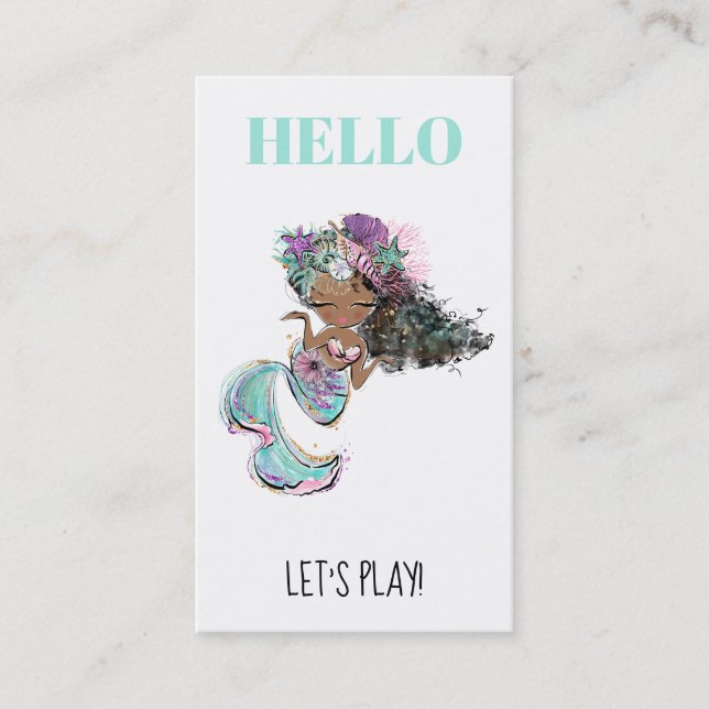 Carte de maman de *~* - sirène de parties (Devant)