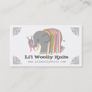 Carte de mammouth laineux d'éléphant de fil