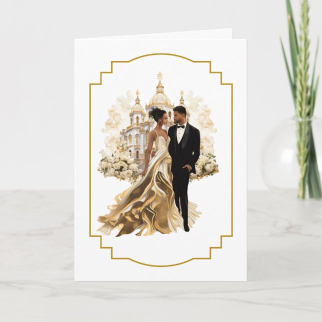 Carte de Mariage (Devant)