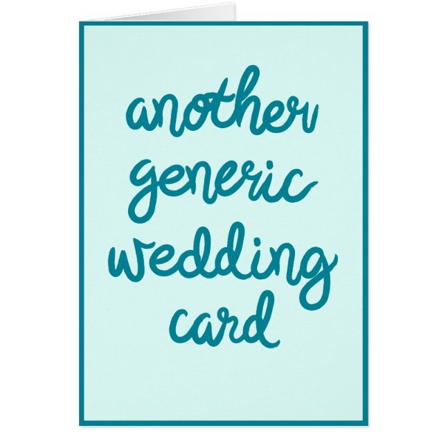 carte de mariage (Devant)