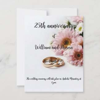 Carte de mariage