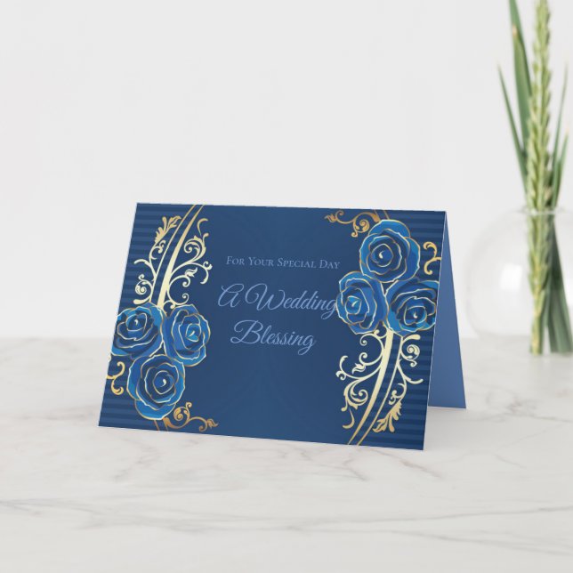 Carte de Mariage Bénédiction de Mariage Pour Votre (Devant)