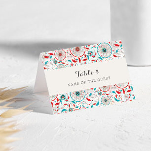 Carte de mariage bohème tribale Dreamcatcher