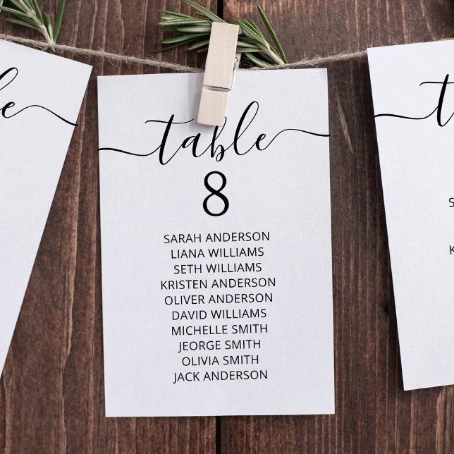 Carte de Mariage de fixation minimaliste (Créateur téléchargé)