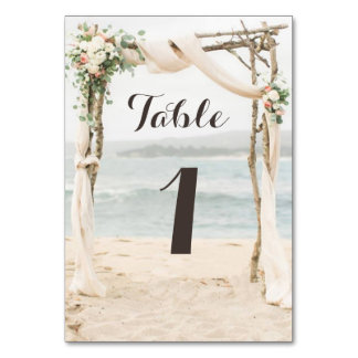 Carte de Mariage de plage Arbor
