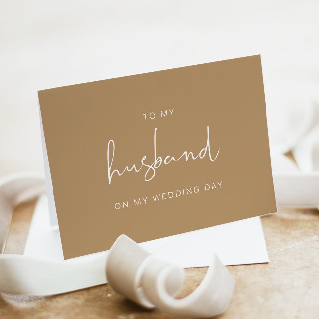 Carte de mariage INDIE Boho pour mon mari (Créateur téléchargé)