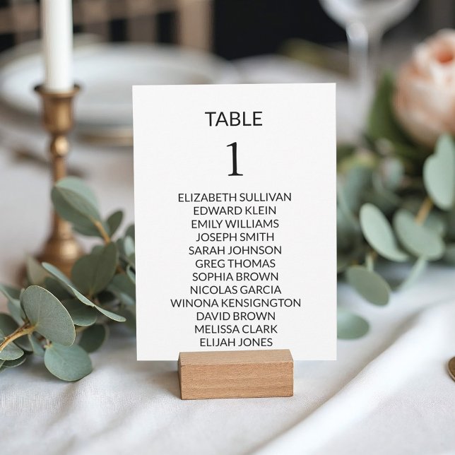 Carte de Mariage minimaliste moderne (Créateur téléchargé)