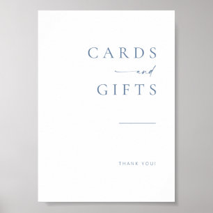 Carte de mariage moderne Script + Poster Cadeaux  