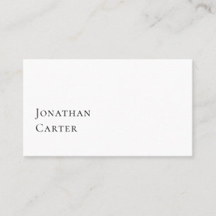 Carte de marque personnelle minimaliste simple QR 