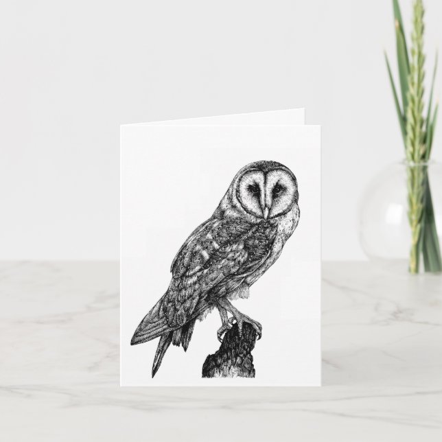 Carte de médecine de hibou (Devant)