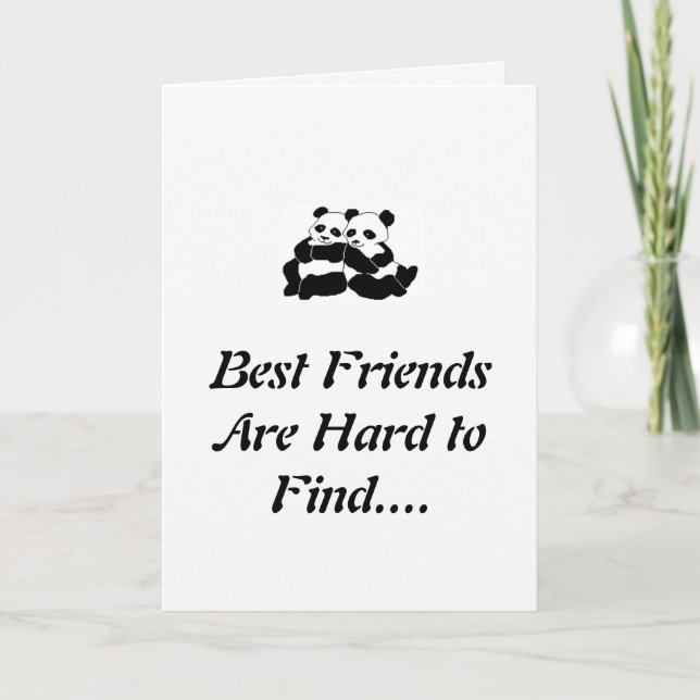 Carte de meilleur ami (Devant)