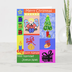Carte de mélange de Noël