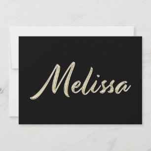 Carte de Melissa white gold