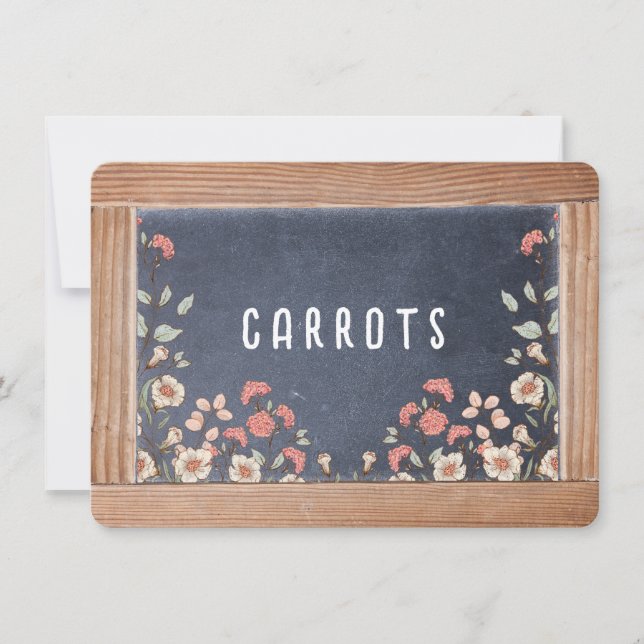 Carte de menu/place Anne of Green Gables (Devant)