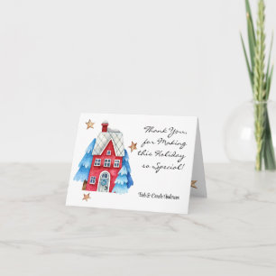 Carte de Merci de vacances personnalisable