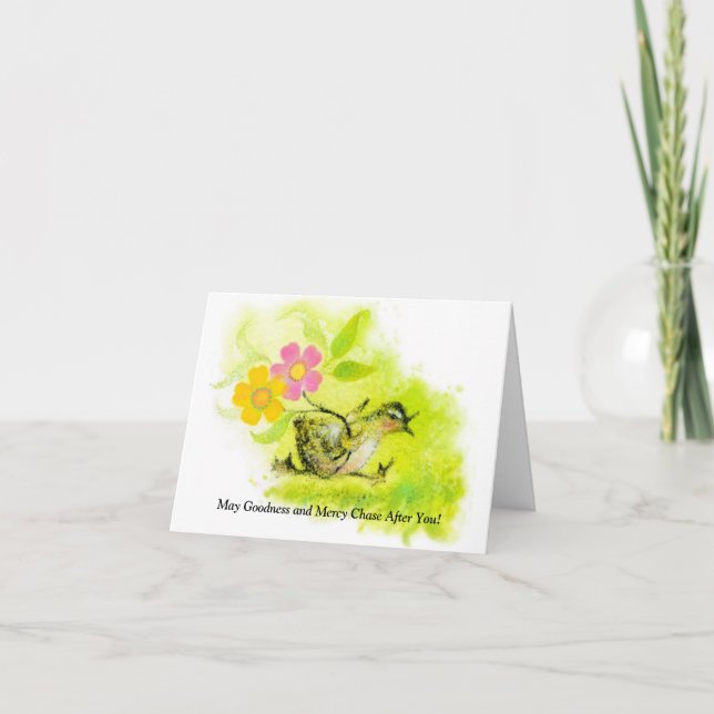 Carte de Merci/de voeux, Carte de remerciements 4  (Devant)