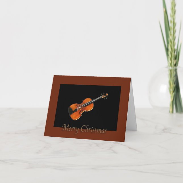 Carte de Merry Christmas (Devant)