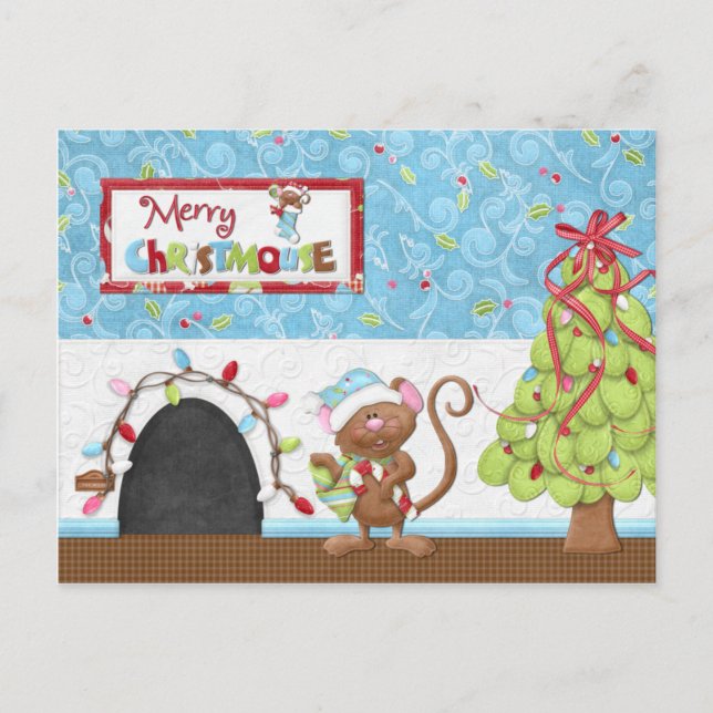 Carte de Merry Christmouse (Devant)