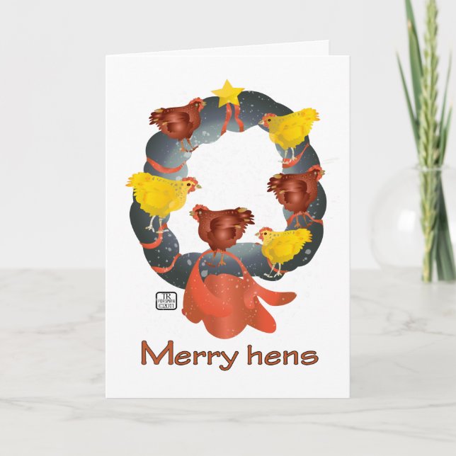 Carte de Merry Hens (Devant)