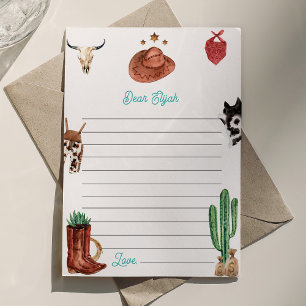 Carte de message de note de la capsule de temps We