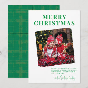 Carte de message Holiday Deckted Bold
