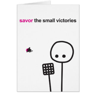 Carte de Mimie - amusement et rires/mouche