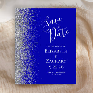 Carte de mise en garde de mariage Budget Royal Blu