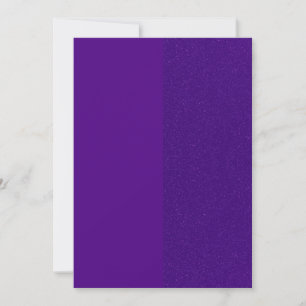 Carte de mise en vente de date royale violette pai