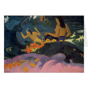 Carte "de Miti de Fatata Te" - Paul Gauguin