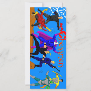 Carte de montage/signet Chessmen