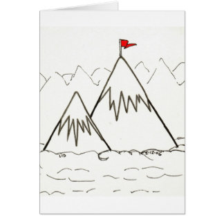 Carte de montagnes