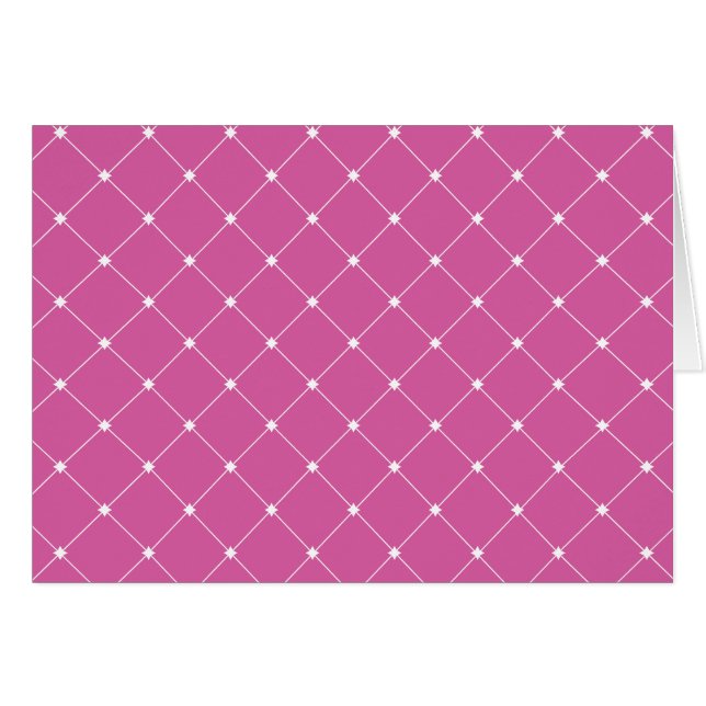 Carte de motif de diamant (Devant horizontal)