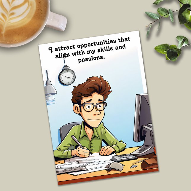 Carte de motivation Affirmation (Créateur téléchargé)