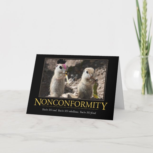 Carte de motivation : Non-conformité (Devant)