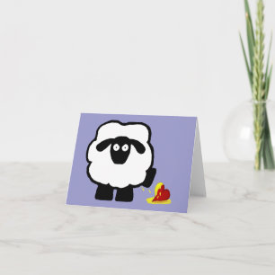 Carte de mouton anti-Valentines
