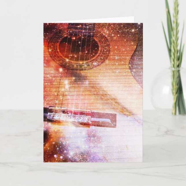 Carte de musique de l'univers (Devant)