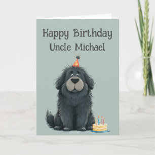 Carte de naissance fantaisiste pour chien de Terre